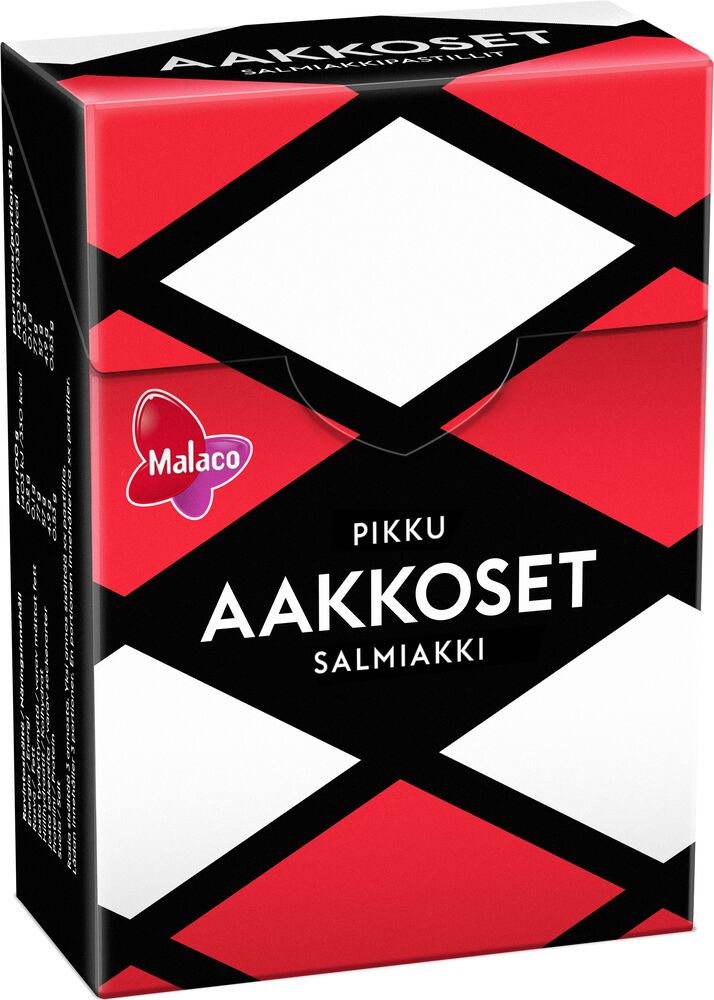 Aakkoset Pikku Salmiakki 75g - Scandinavian Goods