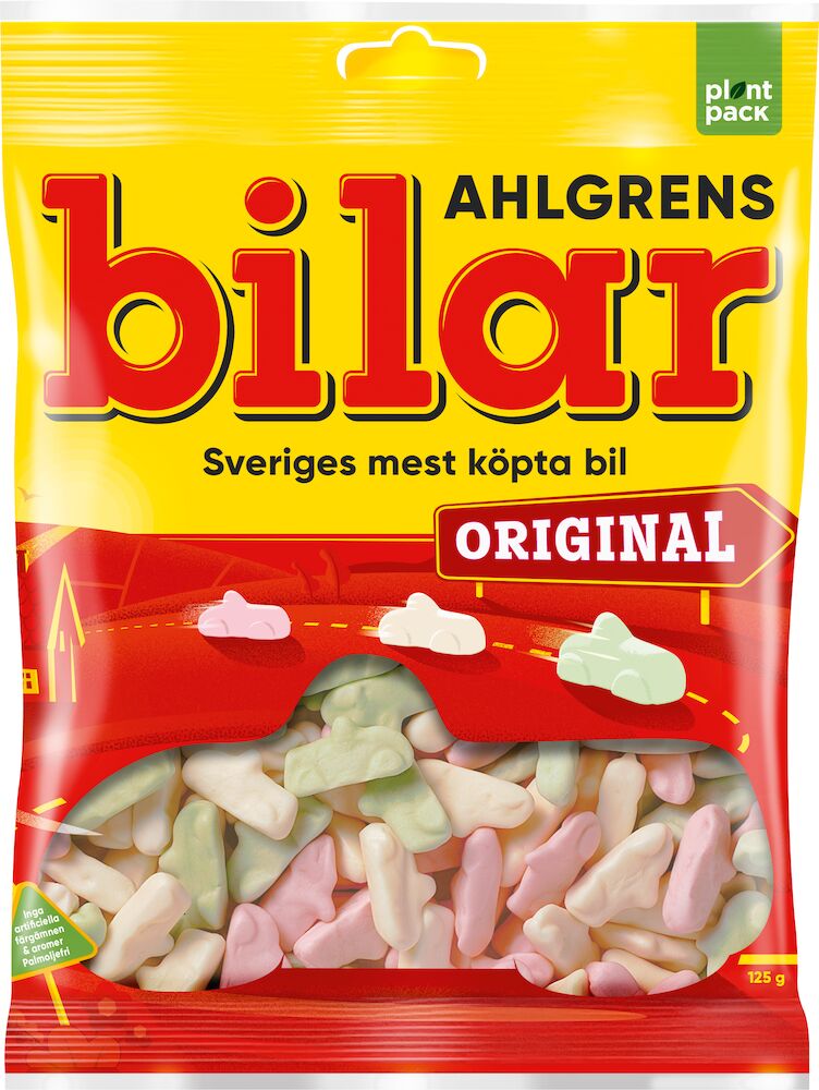 Ahlgrens Bilar Original 125g, 36-Pack - Scandinavian Goods