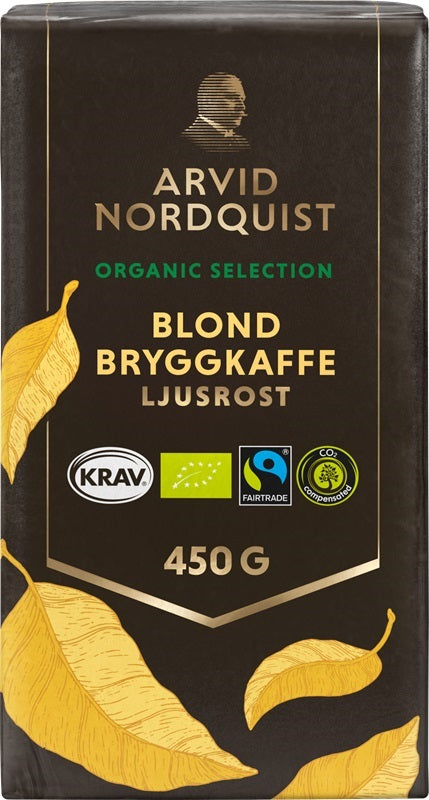 Arvid Nordquist Selection Blond Organic Coffee 450g, 6-Pack - Scandinavian Goods