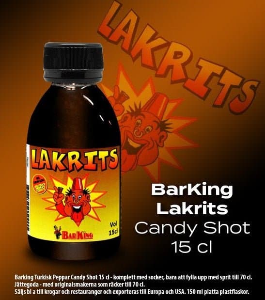 Barking Turkisk Peppar 15cl, 10-Pack - Scandinavian Goods
