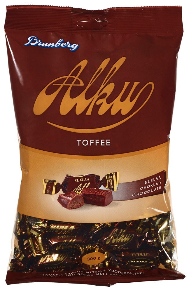 Brunberg Alku Toffee Chocolate 300g - Scandinavian Goods