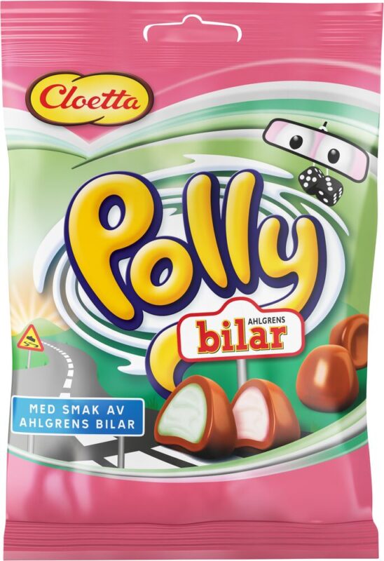 Cloetta Polly Bilar 100g - Scandinavian Goods