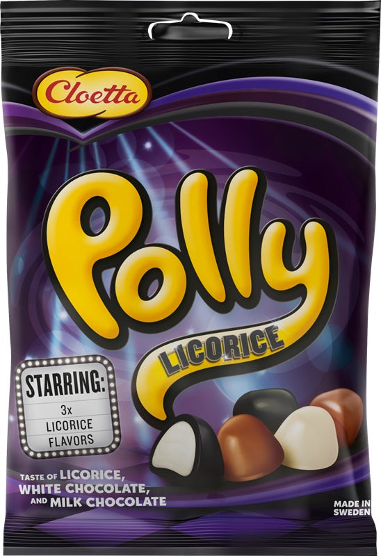 Cloetta Polly Licorice 100g - Scandinavian Goods