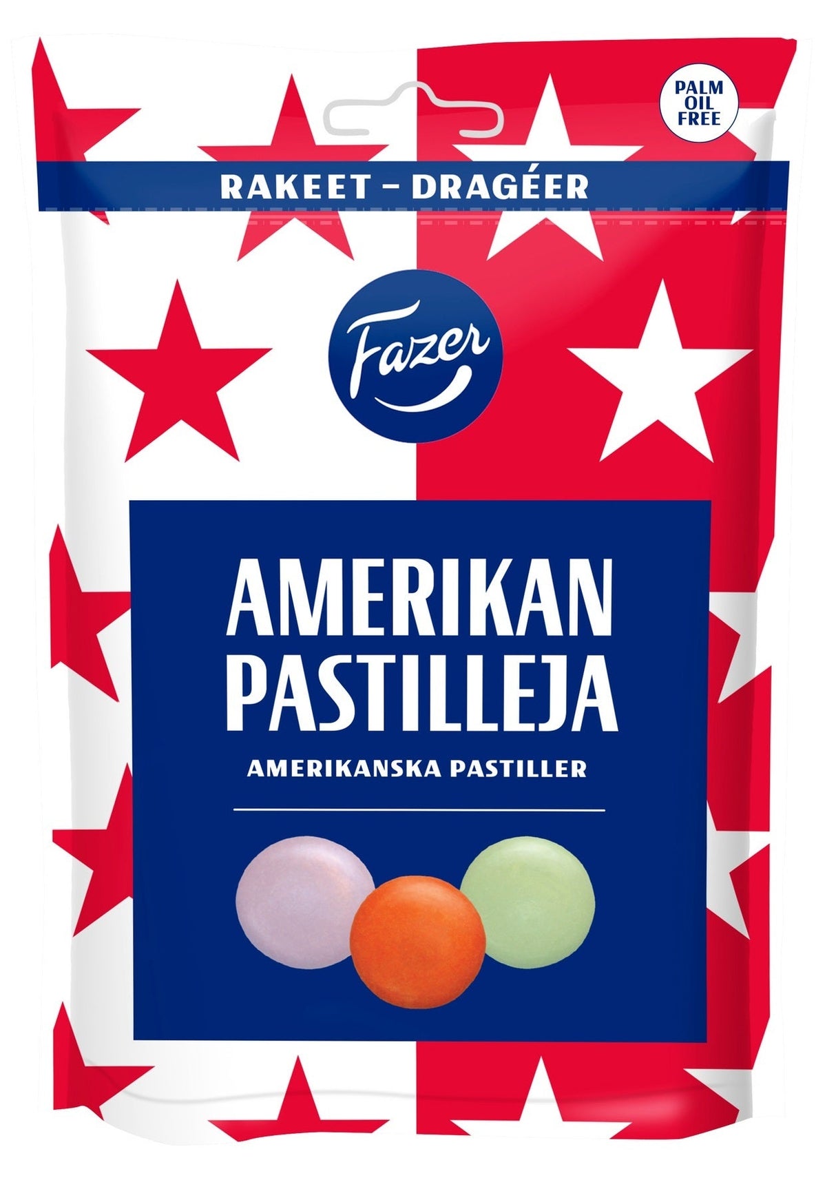 Fazer Amerikan Pastilleja 175g, 21-Pack - Scandinavian Goods