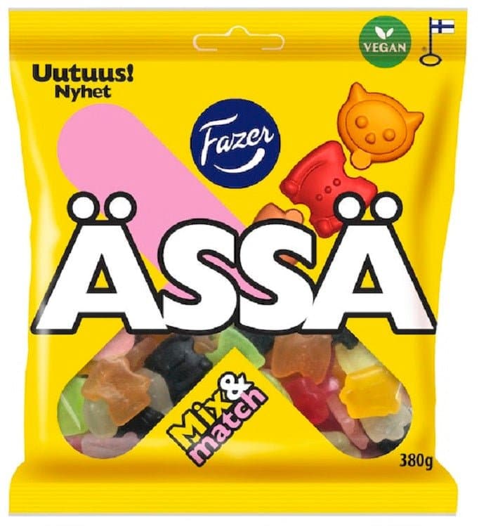 Fazer Ässä Mix & Match 380g, 6-Pack - Scandinavian Goods