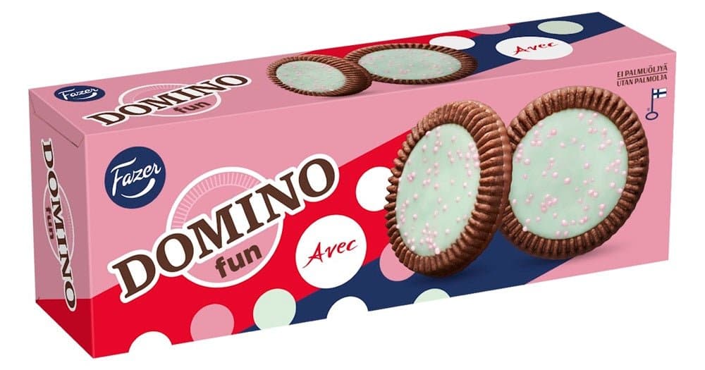 Fazer Domino Fun Avec 120g, 16-Pack - Scandinavian Goods