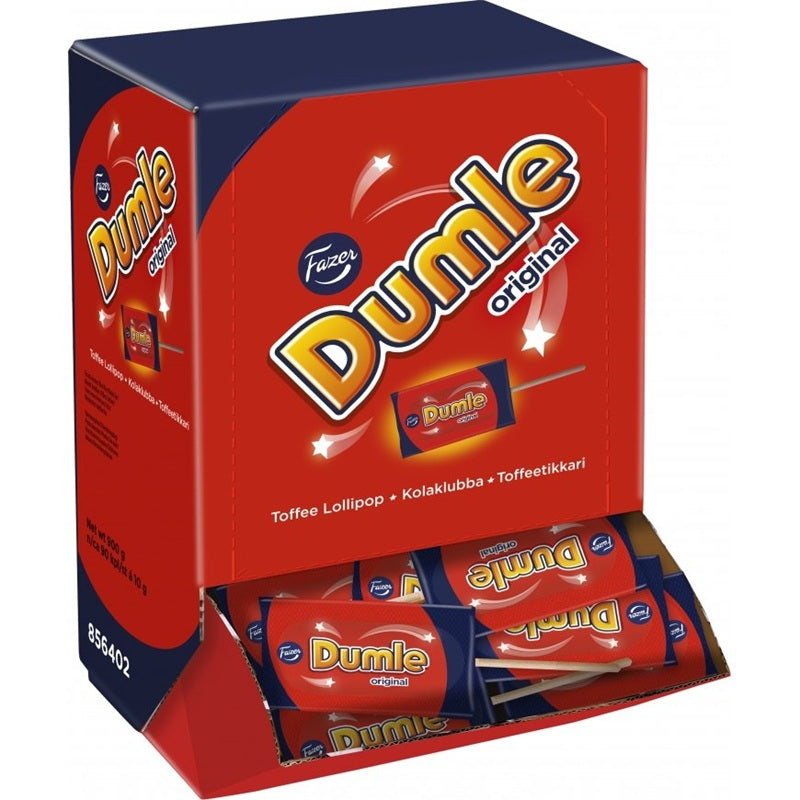 Fazer Dumle Lollipop 10g, 90-Pack - Scandinavian Goods