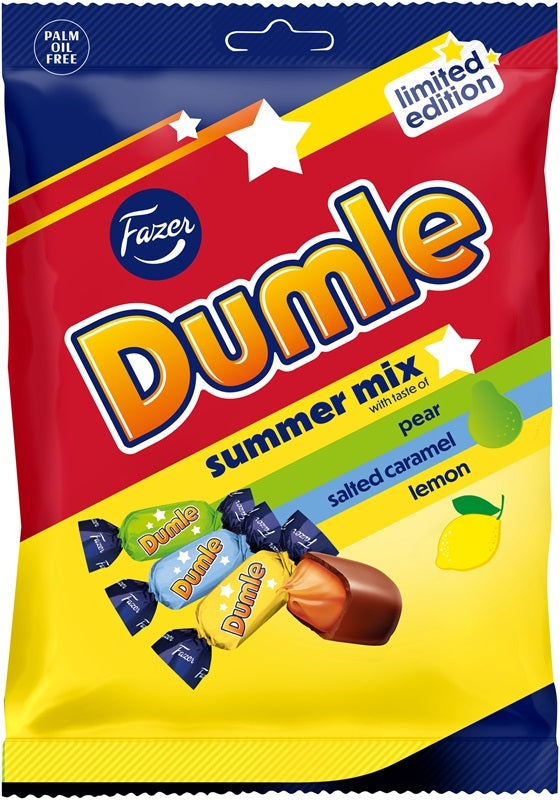 Fazer Dumle Summer Mix 180g, 20-Pack - Scandinavian Goods