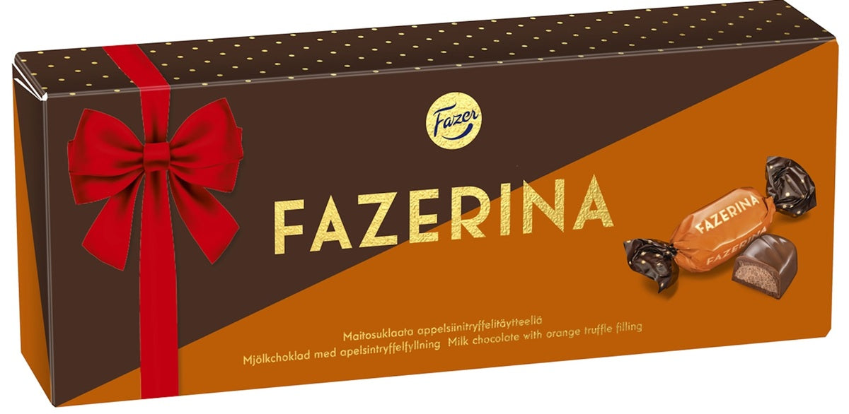 Fazer Fazerina Filled Chocolates 295g, 12-Pack - Scandinavian Goods