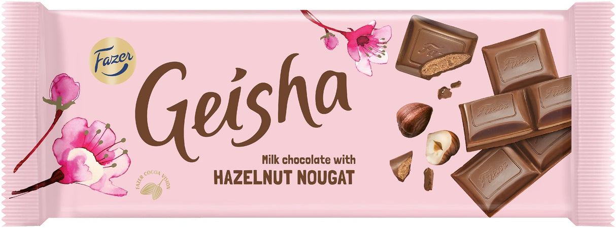 Fazer Geisha Milk Chocolate Bar 100g - Scandinavian Goods