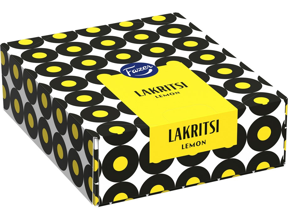 Fazer Lakritsi Lemon 20g, 30-Pack - Scandinavian Goods