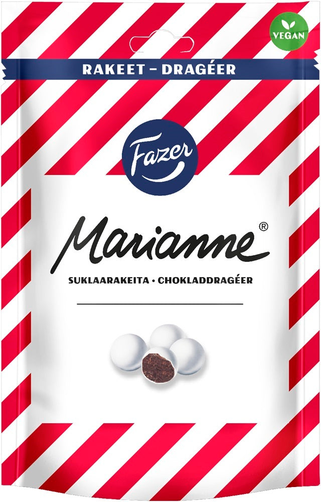 Fazer Marianne Chocolate Dragees 175g, 21-Pack - Scandinavian Goods