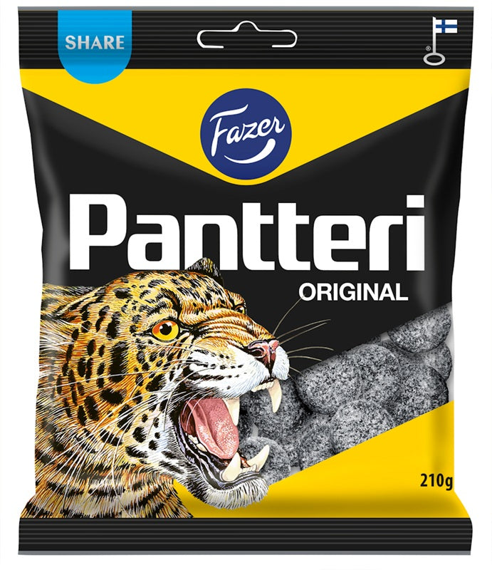 Fazer Pantteri Original 210g - Scandinavian Goods