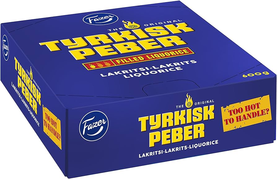 Fazer Tyrkisk Peber Licorice Stick 20g, 30-Pack - Scandinavian Goods