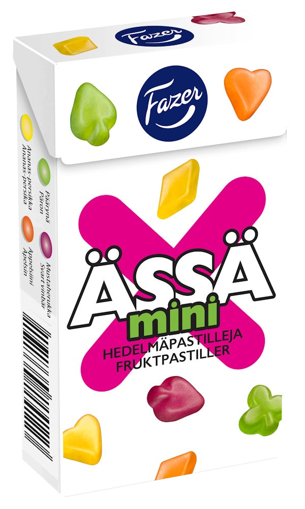 Fazer Ässä Mini Fruit Pastilles 40g - Scandinavian Goods
