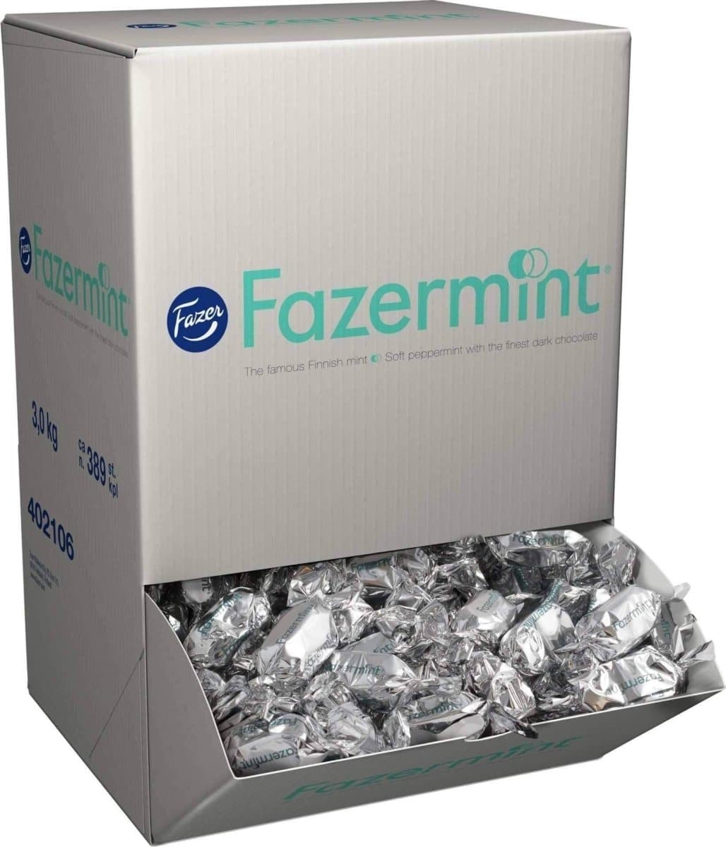 Fazer Fazermint Chocolate Candy 3 kg - Scandinavian Goods