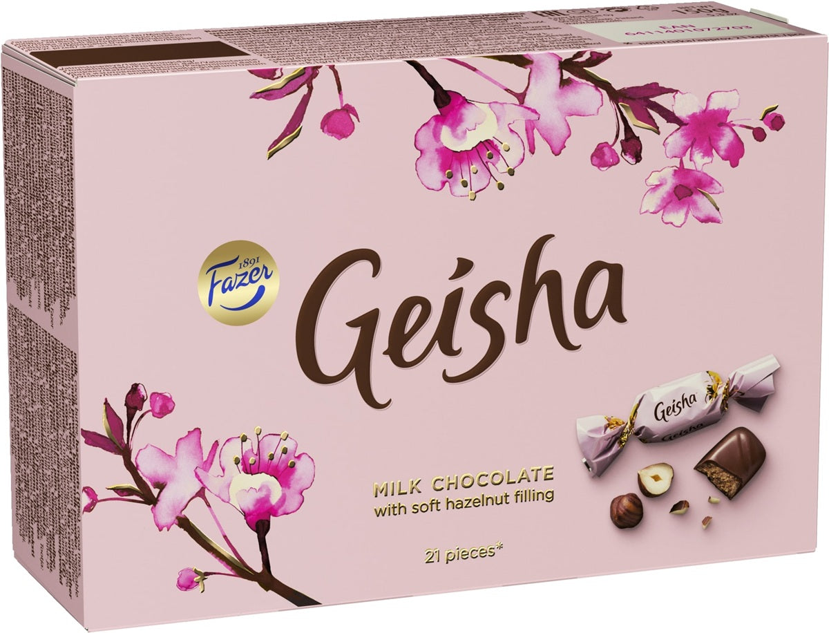 Fazer Geisha Chocolates 150g, 12-Pack - Scandinavian Goods