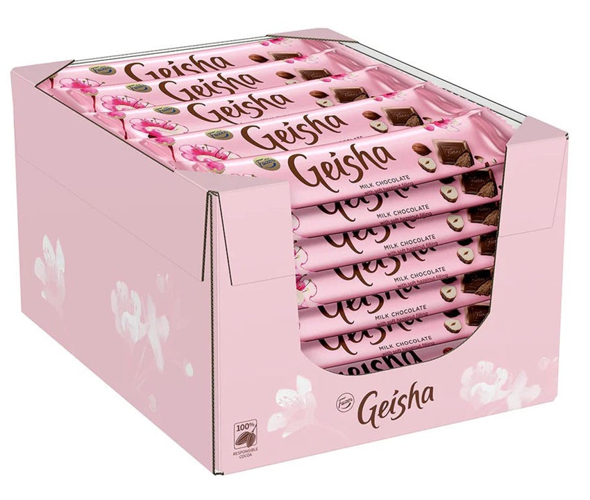 Fazer Geisha Milk Chocolate 37g, 35-Pack-1 - Scandinavian Goods