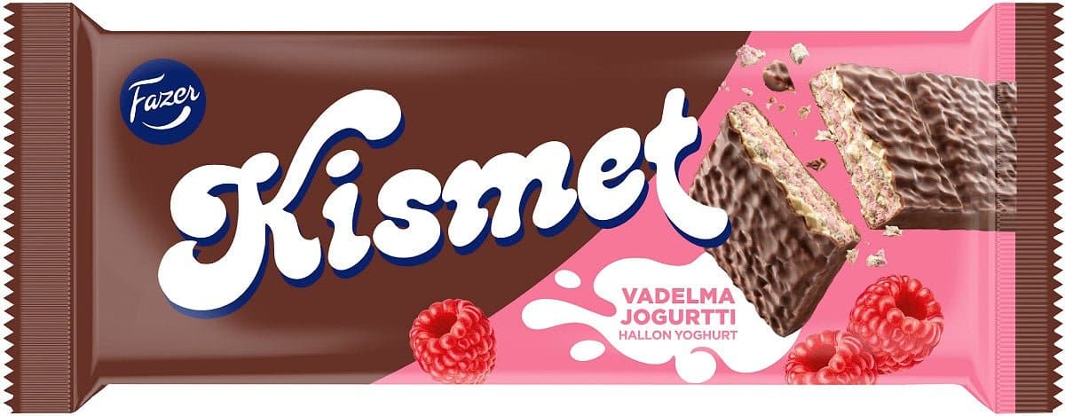 Kismet Raspberry Yoghurt 41g, 45-Pack - Scandinavian Goods
