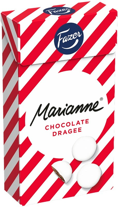Fazer Marianne Chocolate Dragee 38g, 20-Pack - Scandinavian Goods