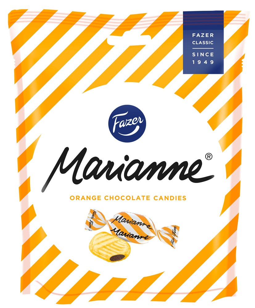 Fazer Marianne Orange 220g, 18-Pack - Scandinavian Goods