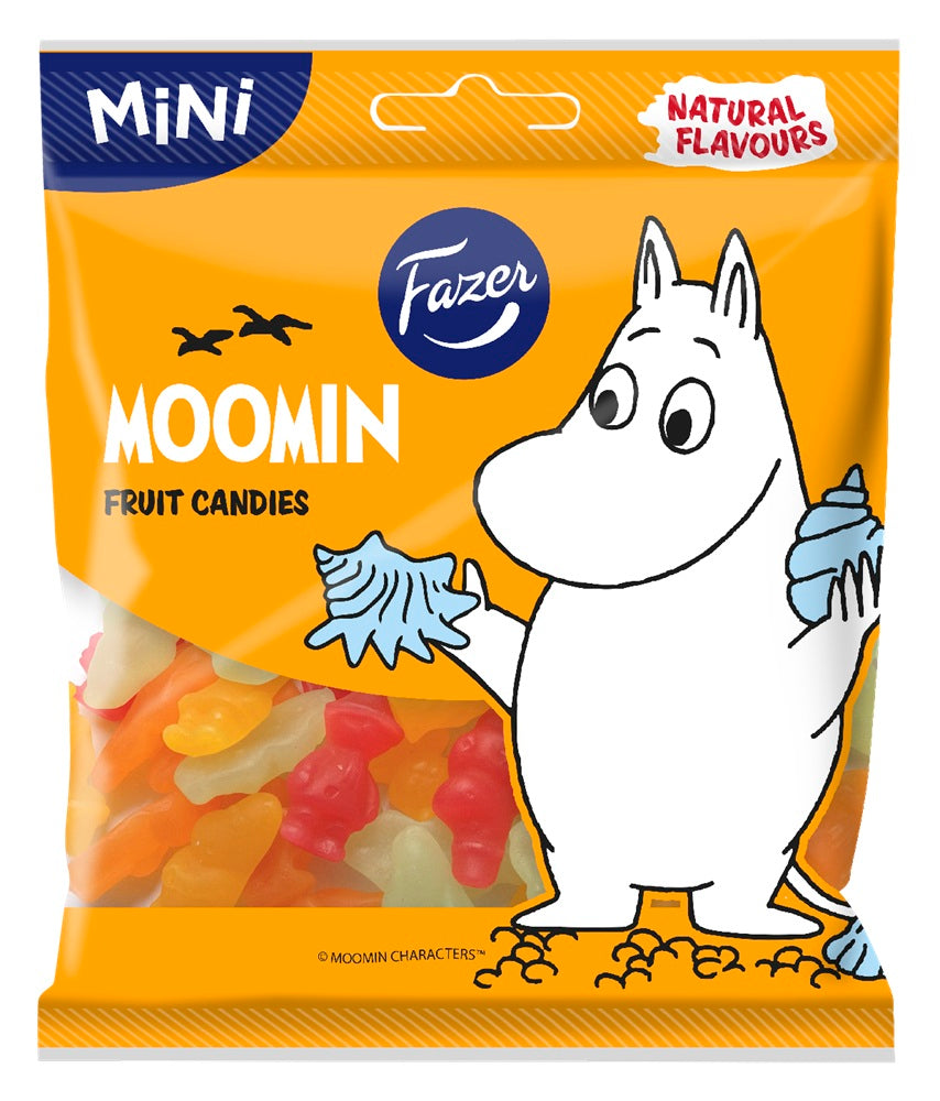 Fazer Moomin Fruit Wine Gums 80g, 14-Pack - Scandinavian Goods