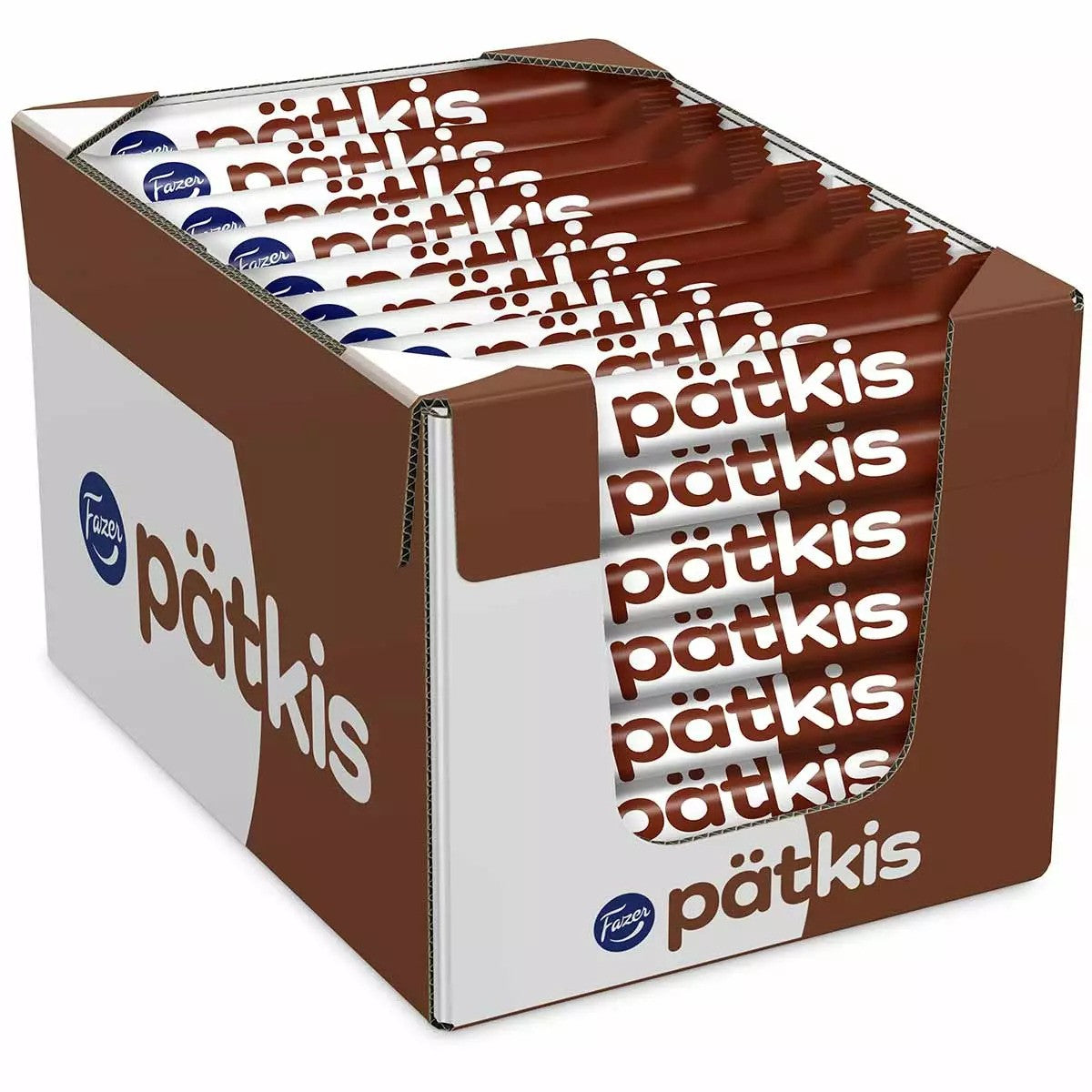Fazer Pätkis Milk Chocolate 18g, 70-Pack-1 - Scandinavian Goods