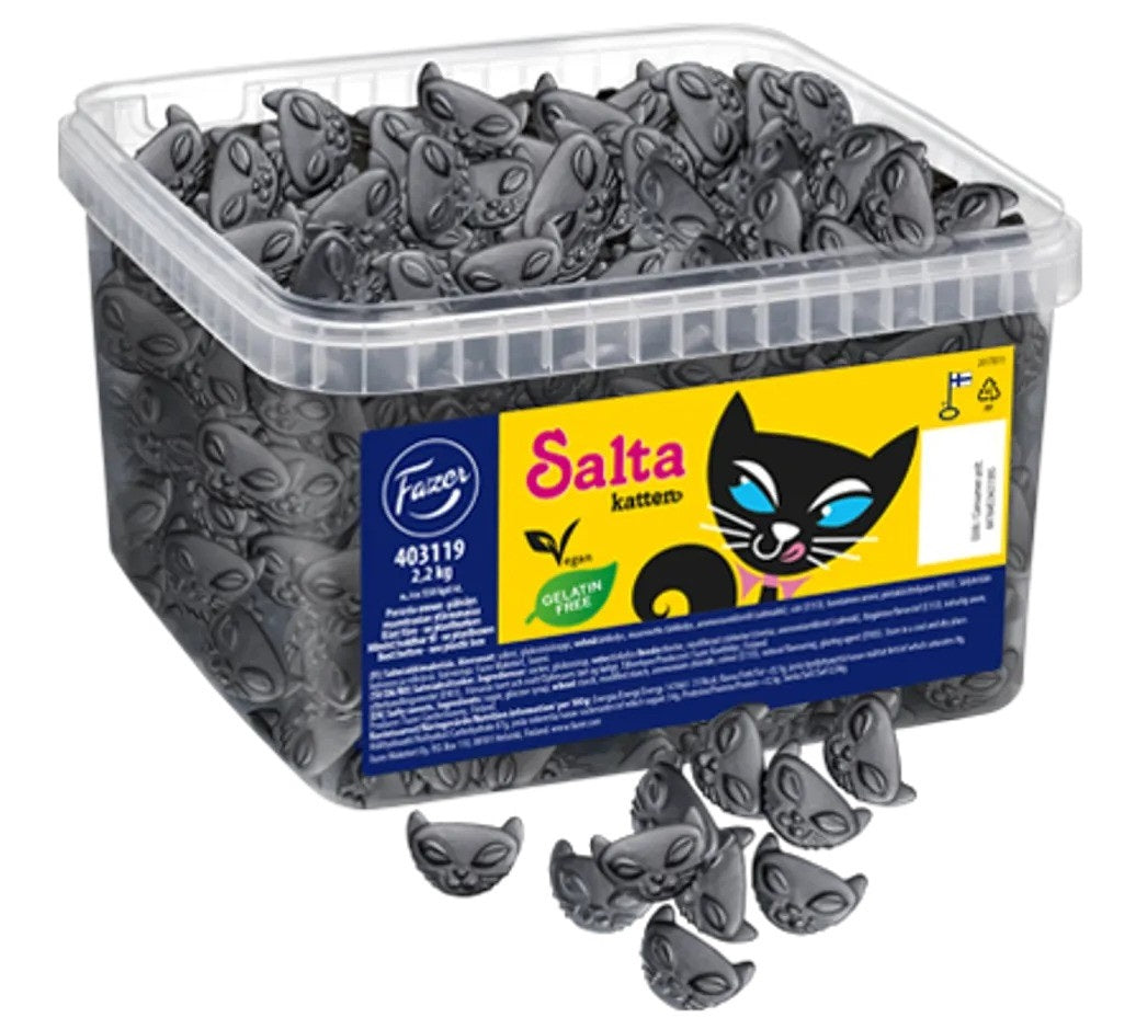 Fazer Salta Katten 2,2 kg - Scandinavian Goods