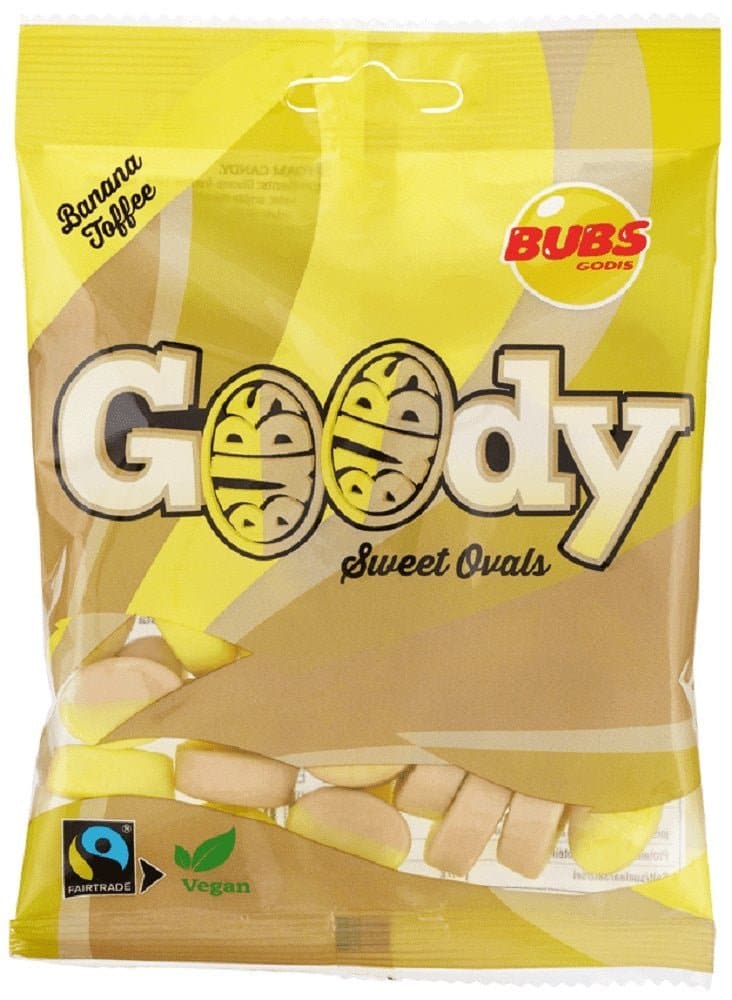 Goody Banana-Toffee 90g - Scandinavian Goods
