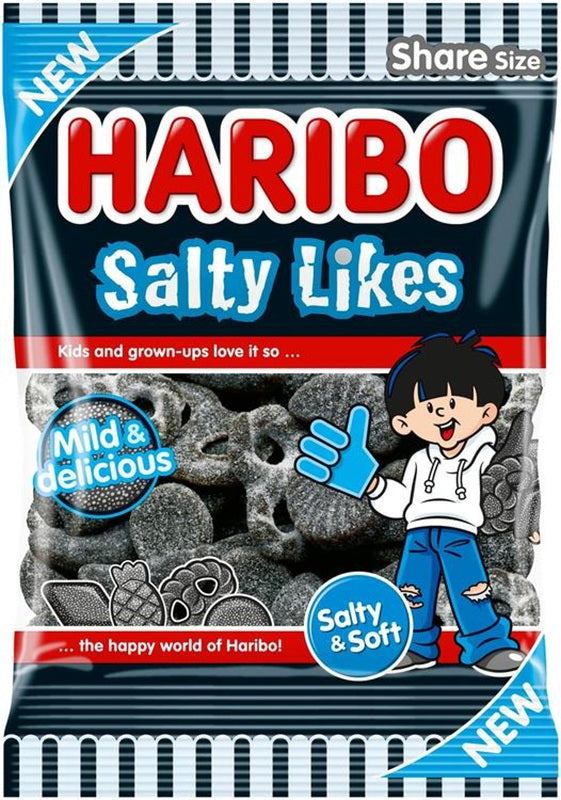 Haribo Salty Likes 160g - Scandinavian Goods
