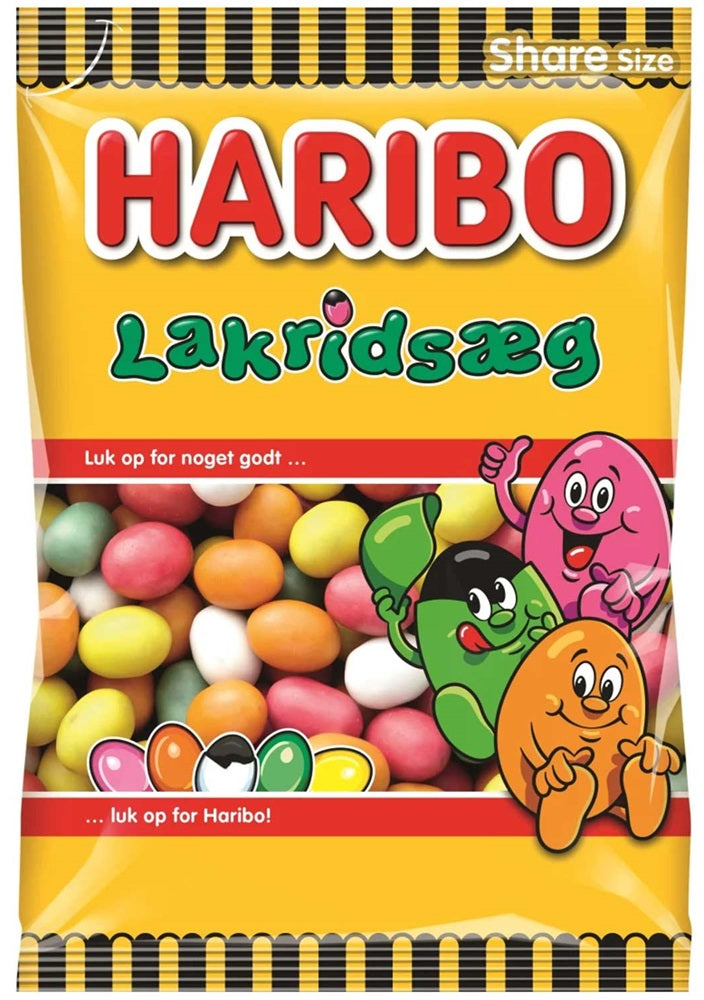 Haribo Lakridsæg 325g, 6-Pack - Scandinavian Goods