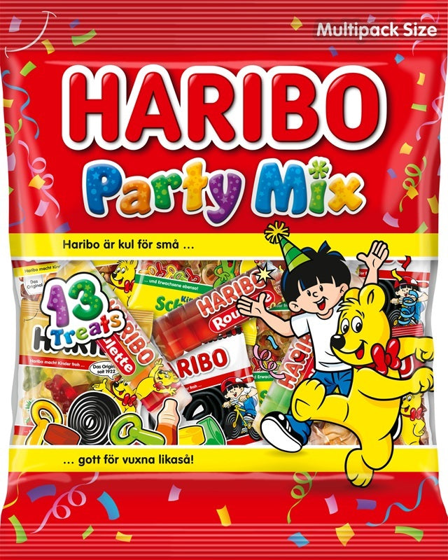 Haribo Party Mix 200g, 20-Pack - Scandinavian Goods