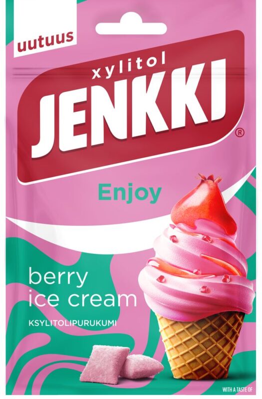 Jenkki Enjoy Berry Ice Cream 35g, 25-Pack - Scandinavian Goods