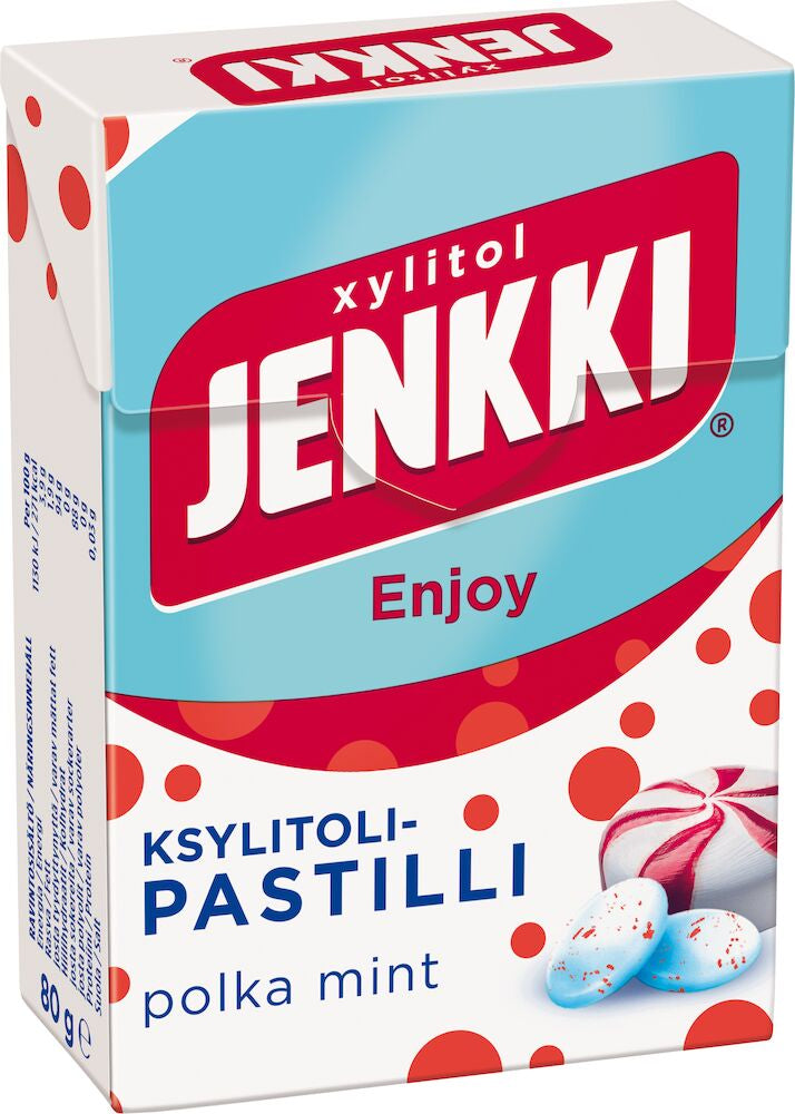 Jenkki Enjoy Polkamint 80g - Scandinavian Goods