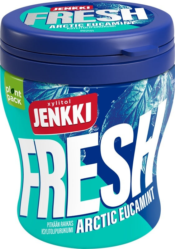 Jenkki Fresh Arctic Eucamint 70g, 12-Pack - Scandinavian Goods