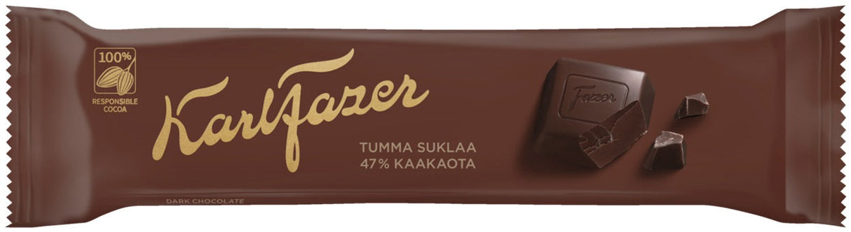 Karl Fazer 47% Cocoa Chocolate 39g - Scandinavian Goods