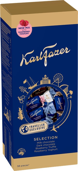 Karl Fazer Chocolate Selection 420g, Gift Box - Scandinavian Goods