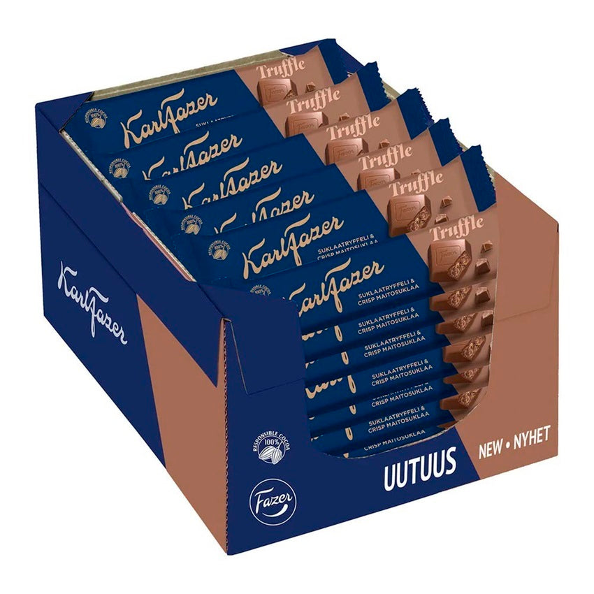 Karl Fazer Crispy Chocolate Truffle 37g, 35-Pack-1 - Scandinavian Goods