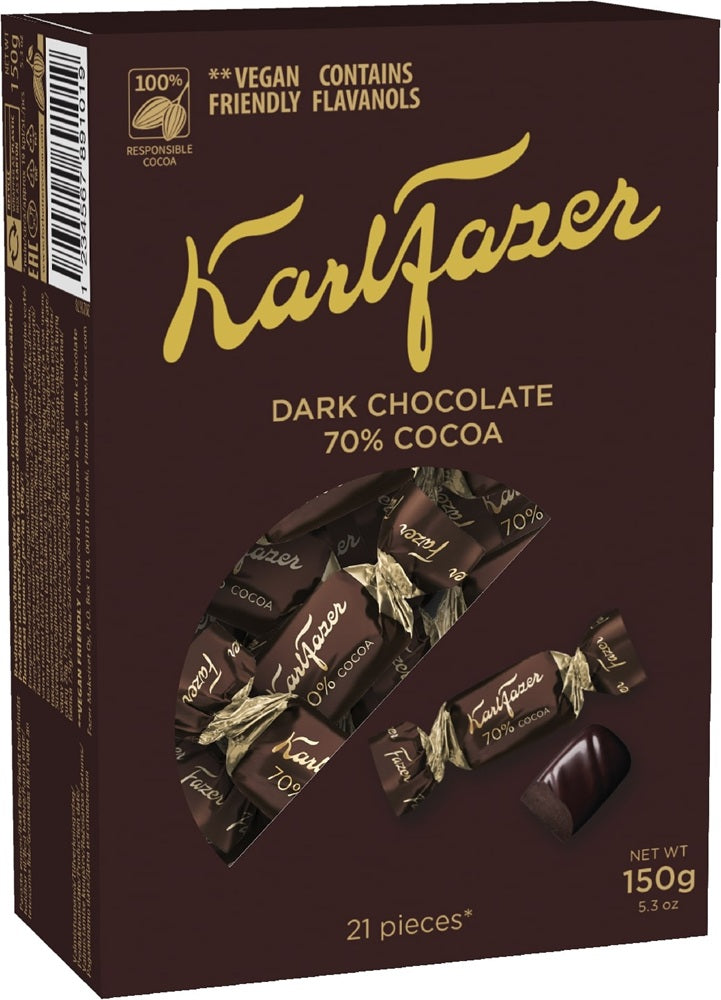 Karl Fazer Dark Chocolates 150g - Scandinavian Goods