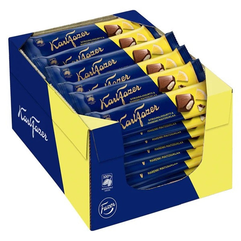 Karl Fazer Lemon Yogurt 37g, 35-Pack-1 - Scandinavian Goods