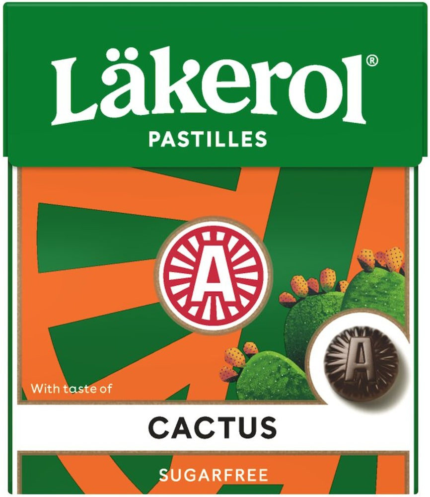 Läkerol Cactus 25g, 24-Pack - Scandinavian Goods