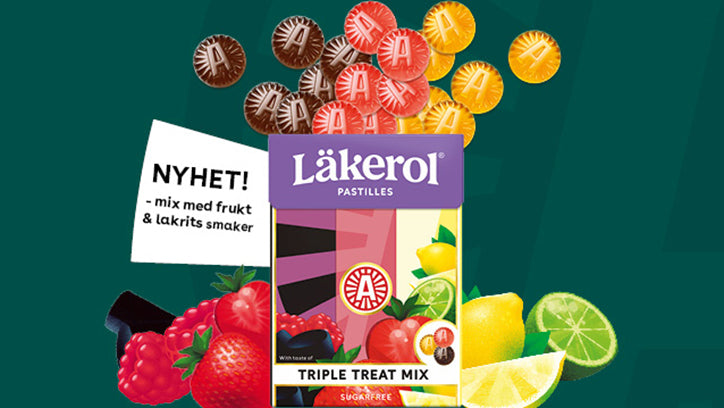 Läkerol Triple Treat Mix - Scandinavian Goods