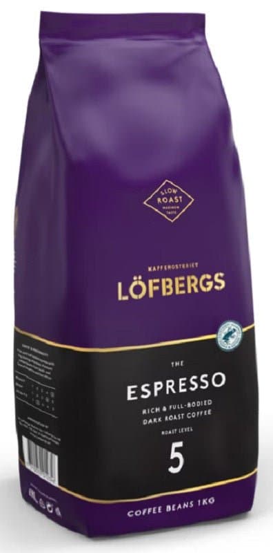 Löfbergs Espresso 1 kg, 4-Pack - Scandinavian Goods