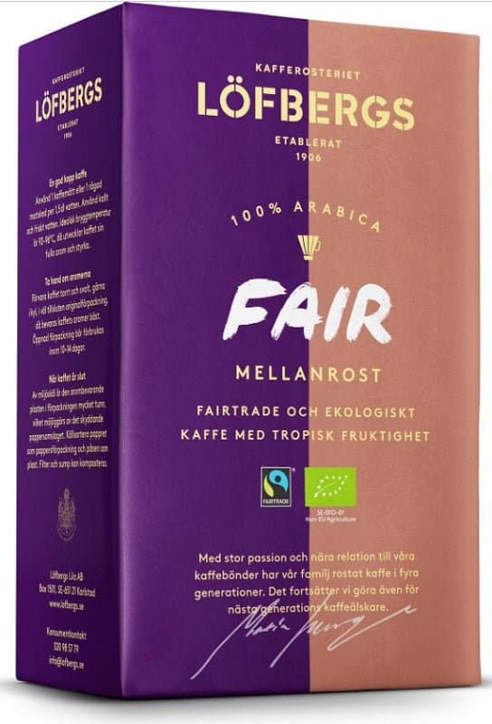 Löfbergs Fair 450g, 6-Pack - Scandinavian Goods