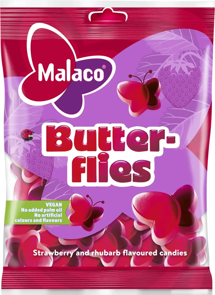Malaco Butterflies 95g - Scandinavian Goods