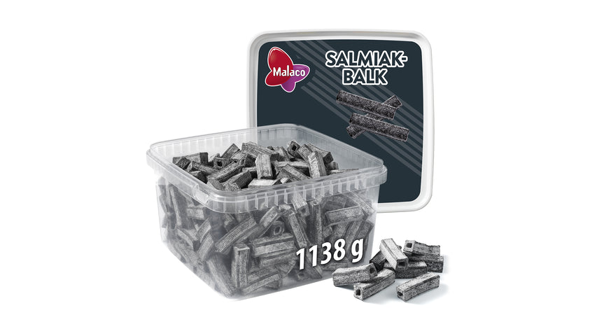 Malaco Salmiakbalk 1,138 kg - Scandinavian Goods
