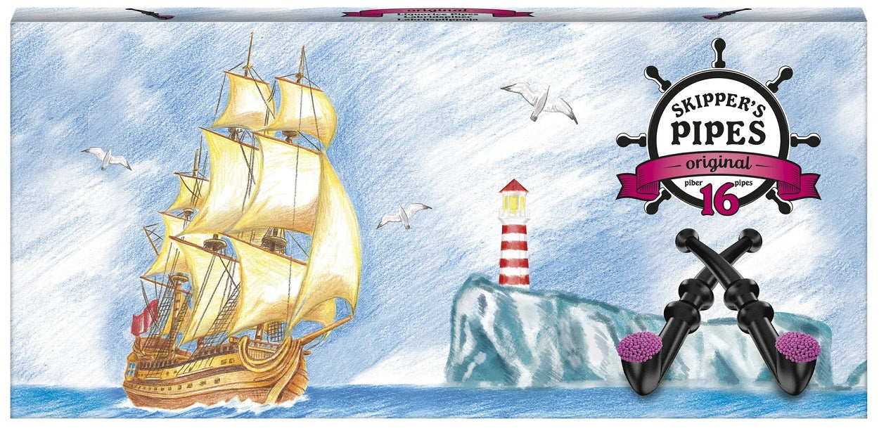 Malaco Skipper's Pipes Original 272g - Scandinavian Goods