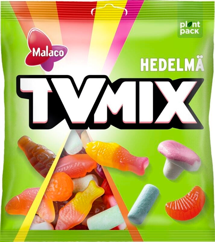 Malaco TV Mix Hedelmä 340g, 15-Pack - Scandinavian Goods