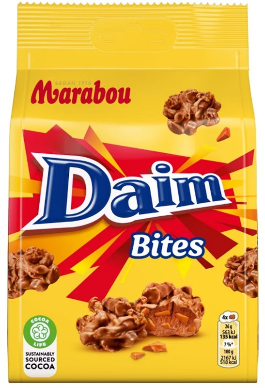 Marabou Daim Bites 145g, 16-Pack - Scandinavian Goods