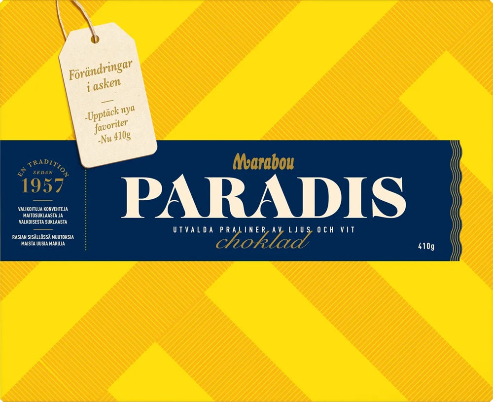 Marabou Paradis Assorted Chocolates 410g - Scandinavian Goods